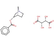 (S)-1-AZABICYCLO[2.2.2]OCT-3-YL BENZOATE D-<span class='lighter'>TARTRATE</span>