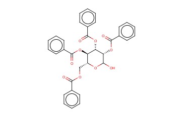 <span class='lighter'>D-MANNOPYRANOSE</span>, <span class='lighter'>2,3,4,6-TETRABENZOATE</span>