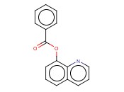<span class='lighter'>8-HYDROXYQUINOLINE</span> BENZOATE