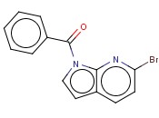 1-苯甲酰基-6-溴-7-<span class='lighter'>氮</span><span class='lighter'>杂</span><span class='lighter'>吲哚</span>
