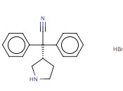 3-(S)-(+)-(1-氰<span class='lighter'>基</span>-1,1-二苯甲基)吡咯烷<span class='lighter'>氢溴酸盐</span>