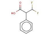 3,3-DIFLUORO-2-<span class='lighter'>PHENYLPROPIONIC</span> ACID
