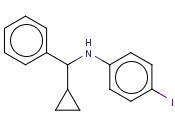 N-[CYCLOPROPYL(PHENYL)METHYL]-<span class='lighter'>4-IODOANILINE</span>