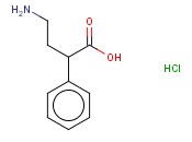 4-<span class='lighter'>氨基</span>-2-苯基<span class='lighter'>丁酸</span>(HCL)