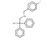 2-[(4-FLUOROBENZYL)AMINO]-1,1-<span class='lighter'>DIPHENYL</span>-1-ETHANOL
