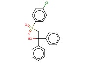 2-[(4-CHLOROPHENYL)SULFONYL]-1,1-<span class='lighter'>DIPHENYL</span>-1-ETHANOL