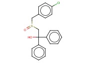 2-[(4-CHLOROBENZYL)SULFINYL]-1,1-<span class='lighter'>DIPHENYL</span>-1-ETHANOL