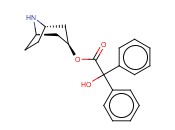 N-去甲<span class='lighter'>托</span><span class='lighter'>品</span>醇-3a-基 (2-羟基-2,2-二苯基)乙酸酯