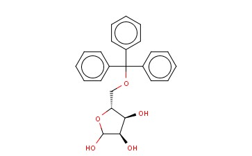 <span class='lighter'>5-O-TRIPHENYLMETHYL-D-RIBOFURANOSE</span>