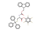 FMOC-S-三苯甲基-<span class='lighter'>L-</span><span class='lighter'>半胱氨酸</span>五氟苯<span class='lighter'>酯</span>