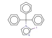 2-<span class='lighter'>碘</span>-1-三苯甲基-<span class='lighter'>1H-</span><span class='lighter'>咪唑</span>