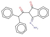 2-二苯基乙酰-1,3-<span class='lighter'>茚</span><span class='lighter'>酮</span>-1-腙