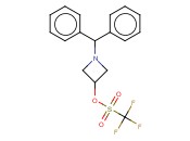 TRIFLUORO-METHANESULFONIC ACID 1-BENZHYDRYL-AZETIDIN-3-YL-ESTER