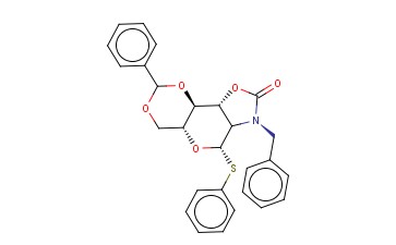 N-<span class='lighter'>苄基</span>-2-氨基-4,6-<span class='lighter'>邻</span>苯亚甲基-2-N,3-<span class='lighter'>邻</span>羰基-2-脱氧-1-硫代-Β-D-吡喃葡萄糖苷苯酯