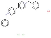 1,1'-二苄基-4,4'-联吡啶鎓<span class='lighter'>盐</span>二氯化<span class='lighter'>物</span>水合<span class='lighter'>物</span>