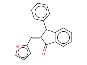 2-(2-FURYLMETHYLENE)-3-PHENYL-1-<span class='lighter'>INDANONE</span>