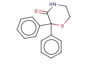2,2-<span class='lighter'>DIPHENYL</span>-3-MORPHOLINONE