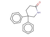 5,5-<span class='lighter'>DIPHENYL</span>-2-PIPERIDINONE