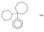 1-(1-PHENYLCYCLOHEPTYL)PIPERIDINE <span class='lighter'>HYDROBROMIDE</span>