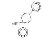 1,4-<span class='lighter'>DIPHENYL</span>-4-PIPERIDINECARBONITRILE
