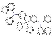 N2,N7-二-1-<span class='lighter'>萘</span>基-N2,N7,9,9-四苯基-9H-芴-2,7-二<span class='lighter'>胺</span>