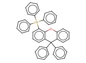 9,9-<span class='lighter'>DIPHENYL</span>-4-(TRIPHENYLSILYL)XANTHENE