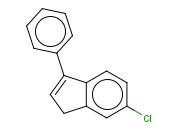 6-CHLORO-3-PHENYL-1H-<span class='lighter'>INDENE</span>