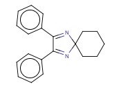 2,3-二苯基-1,4-二<span class='lighter'>氮</span><span class='lighter'>杂</span>螺[4.5]癸-1,3-二烯