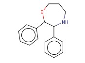 2,3-<span class='lighter'>DIPHENYL</span>-1,4-OXAZEPANE