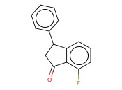 7-FLUORO-3-PHENYL-1-<span class='lighter'>INDANONE</span>