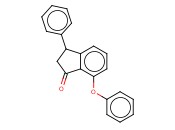 7-PHENOXY-3-PHENYL-1-<span class='lighter'>INDANONE</span>