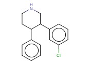 3-(3-CHLOROPHENYL)-<span class='lighter'>4-PHENYLPIPERIDINE</span>