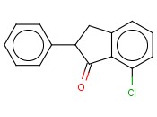 7-CHLORO-2-PHENYL-1-<span class='lighter'>INDANONE</span>