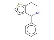 <span class='lighter'>4,5,6,7-TETRAHYDRO-4-PHENYL-THIENO</span>[<span class='lighter'>3,2-C</span>]<span class='lighter'>PYRIDINE</span>