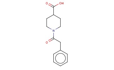 1-(PHENYLACETYL)PIPERIDINE-4-CARBOXYLIC ACID