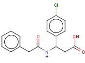 3-(4-CHLOROPHENYL)-3-(2-PHENYLACETAMIDO)PROPANOIC ACID