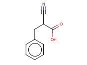 2-CYANO-3-<span class='lighter'>PHENYLPROPIONIC</span> ACID