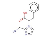 2-(2-AMINOMETHYLIMIDAZOL-1-YL)-<span class='lighter'>3-PHENYLPROPIONIC</span> ACID