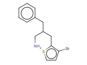 2-(3-AMINO-2-BENZYLPROPYL)-<span class='lighter'>3-BROMOTHIOPHENE</span>