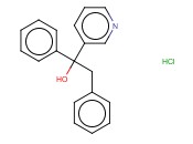 2,2-<span class='lighter'>二</span>苯基-1-吡啶-3-基乙<span class='lighter'>酚</span>盐酸