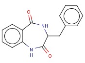 <span class='lighter'>3-PHENYLMETHYL-3,4-DIHYDRO-1,4-BENZODIAZEPIN-2,5-DIONE</span>