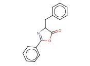 <span class='lighter'>4-BENZYL-2-PHENYL-2-OXAZOLIN-5-ONE</span>
