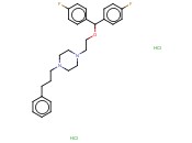 1-(2-[双(4-氟苯基)<span class='lighter'>甲</span><span class='lighter'>氧基</span>]乙基)-4-(3-苯基丙基)哌嗪二<span class='lighter'>盐酸盐</span>