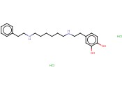 4-[2-[[6-[(2-苯乙基)<span class='lighter'>氨基</span>]己基]<span class='lighter'>氨基</span>]乙基]-1,2-苯<span class='lighter'>二</span>酚<span class='lighter'>二</span><span class='lighter'>盐酸盐</span>