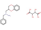 1-(1,4-BENZODIOXAN-2-YLMETHYL-1-BENZYL)-HYDRAZINE <span class='lighter'>TARTRATE</span>