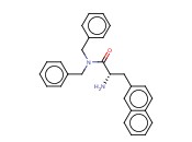 3-(2-Napthyl)-<span class='lighter'>L-alanine</span> dibenzylamide