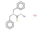 <span class='lighter'>二</span>苄基<span class='lighter'>二</span><span class='lighter'>硫</span>代<span class='lighter'>氨基</span>甲酸钠水合物