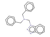 <span class='lighter'>1H-1,2,3-BENZOTRIAZOL-1-YL-N</span>,<span class='lighter'>N-DIBENZYLMETHANAMINE</span>
