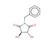 (3R,4R)-1-<span class='lighter'>苄基</span>-3,4-<span class='lighter'>二</span>羟基<span class='lighter'>吡咯</span>烷-2,5-<span class='lighter'>二</span><span class='lighter'>酮</span>