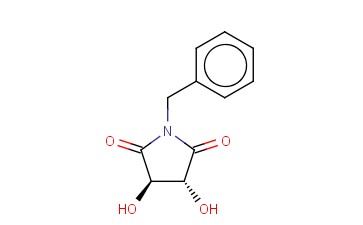 (3R,4R)-1-<span class='lighter'>苄基</span>-3,4-<span class='lighter'>二</span>羟基<span class='lighter'>吡咯</span>烷-2,5-<span class='lighter'>二</span><span class='lighter'>酮</span>